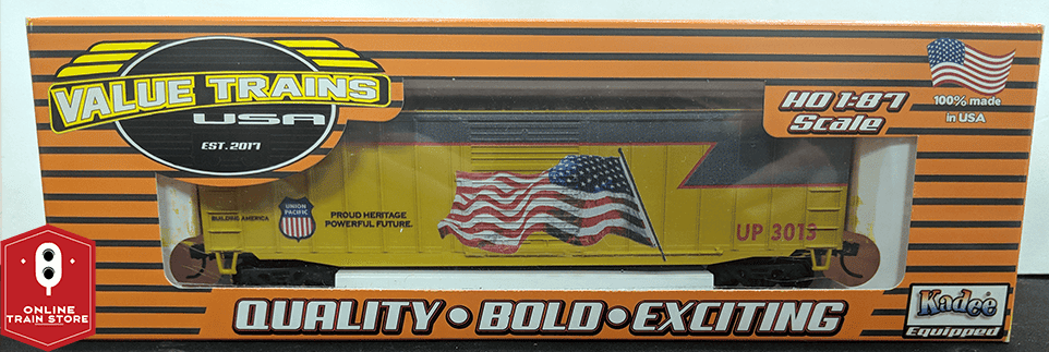 Value Trains USA Union Pacific Flag Scheme ACF 50' 6